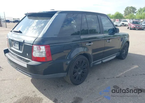 2009 Land Rover Range Rover Sport Hse из США, поврежденный, VIN SALSK25499A191444